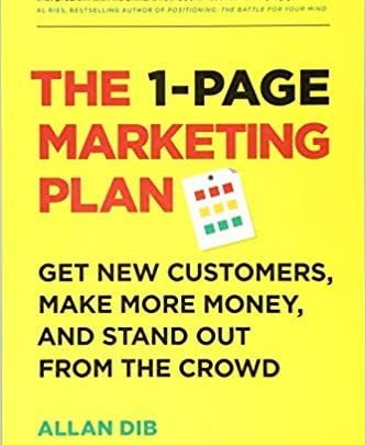 خرید ایبوک The 1-Page Marketing Plan: Get New Customers, Make More Money, And Stand out From The Crowd دانلود کتاب طرح بازاریابی صفحه 1 download PDF خرید کتاب از امازون
